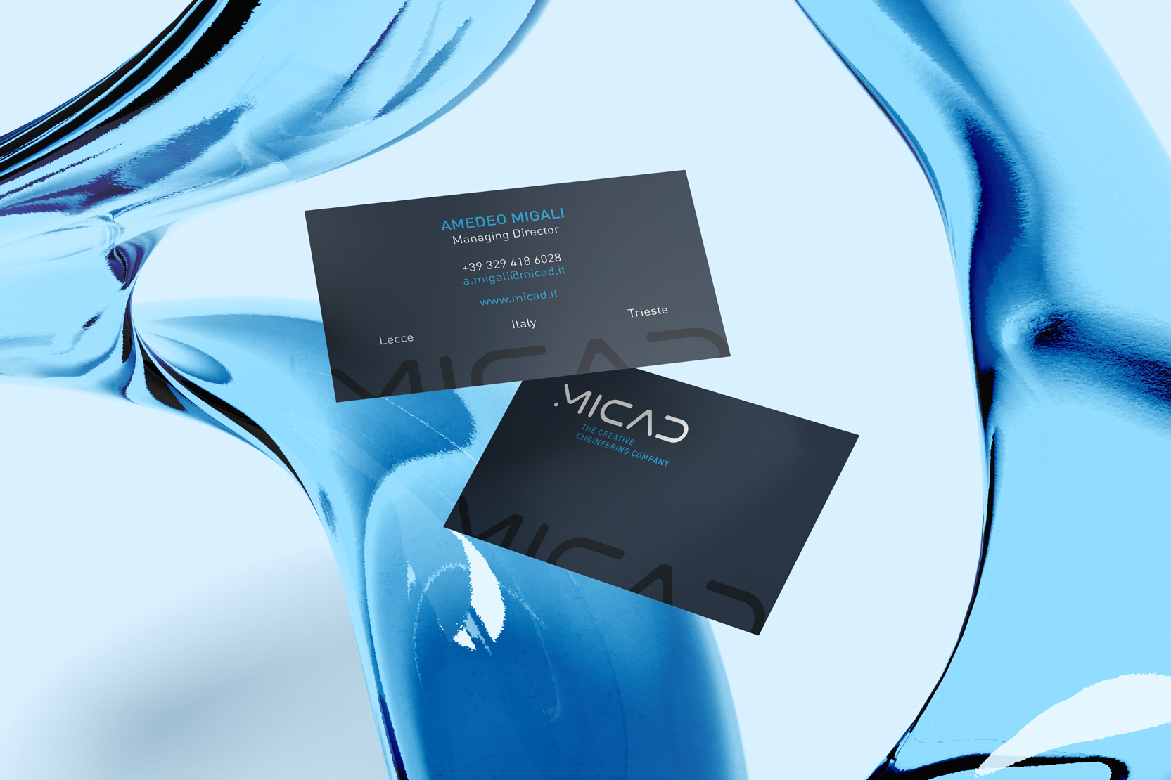 biglietto da visita MICAD