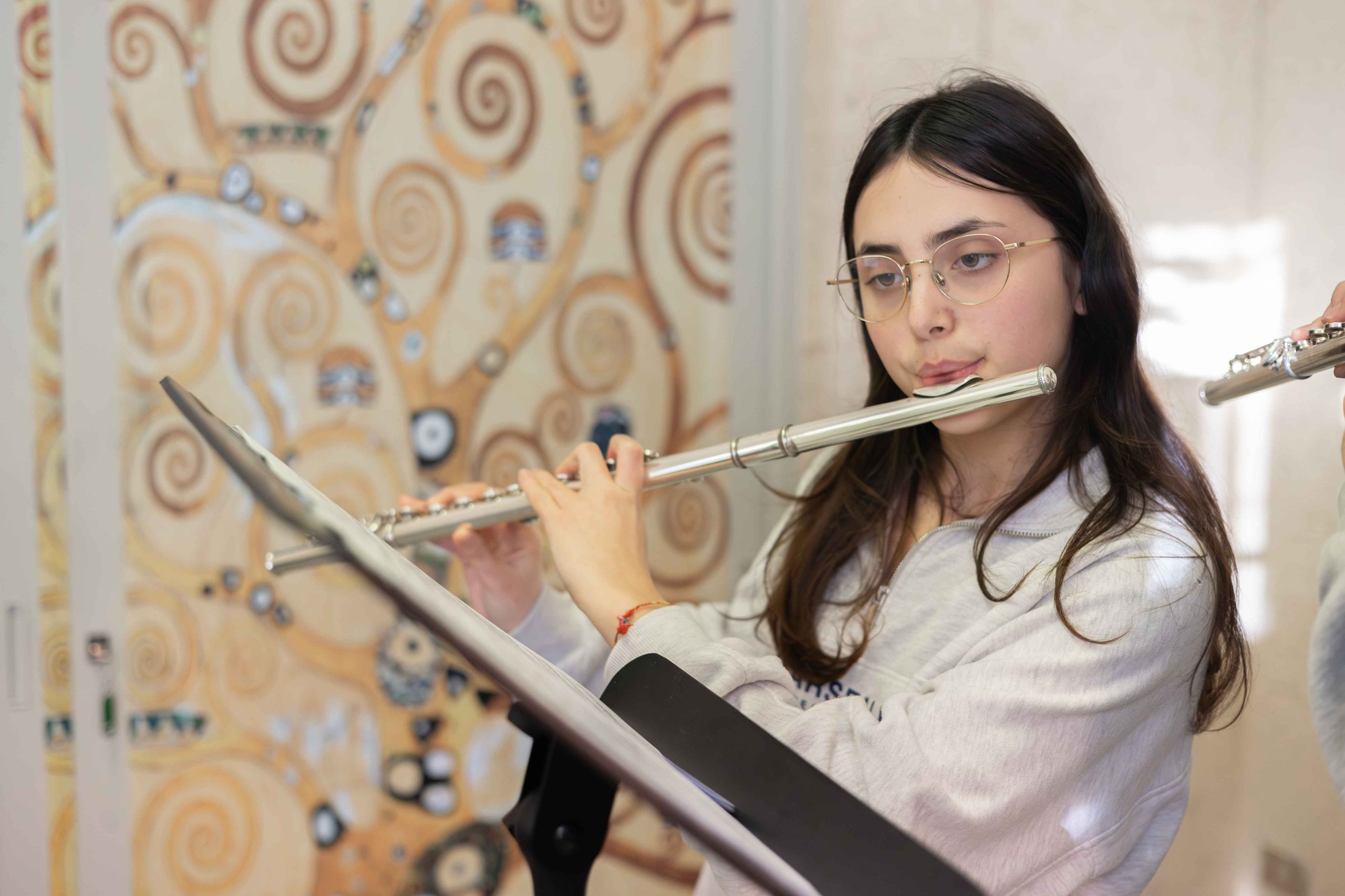 studente conservatorio flauto a traverso