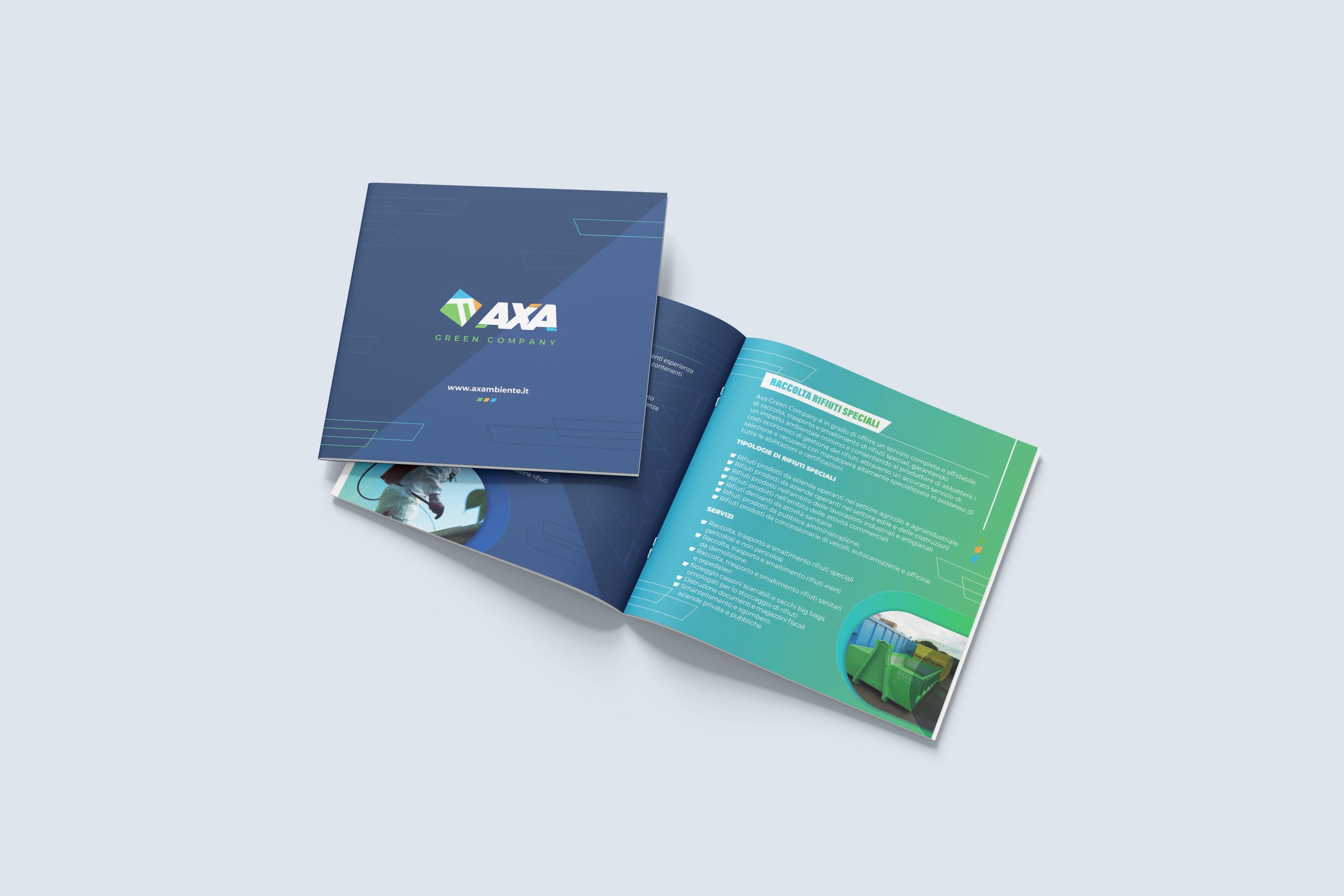 Immagine di una brochure AXA