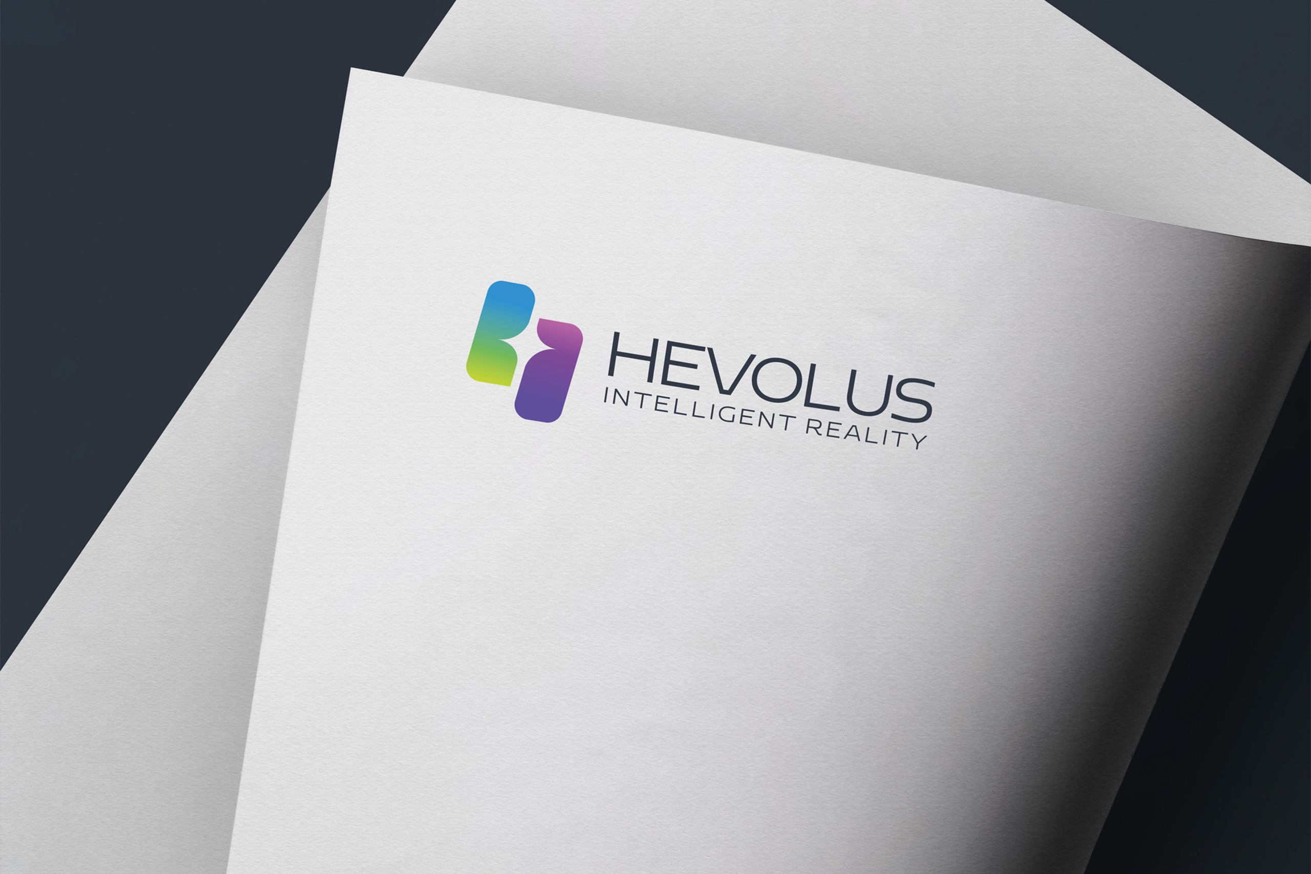 mockup logo stampa hevolus
