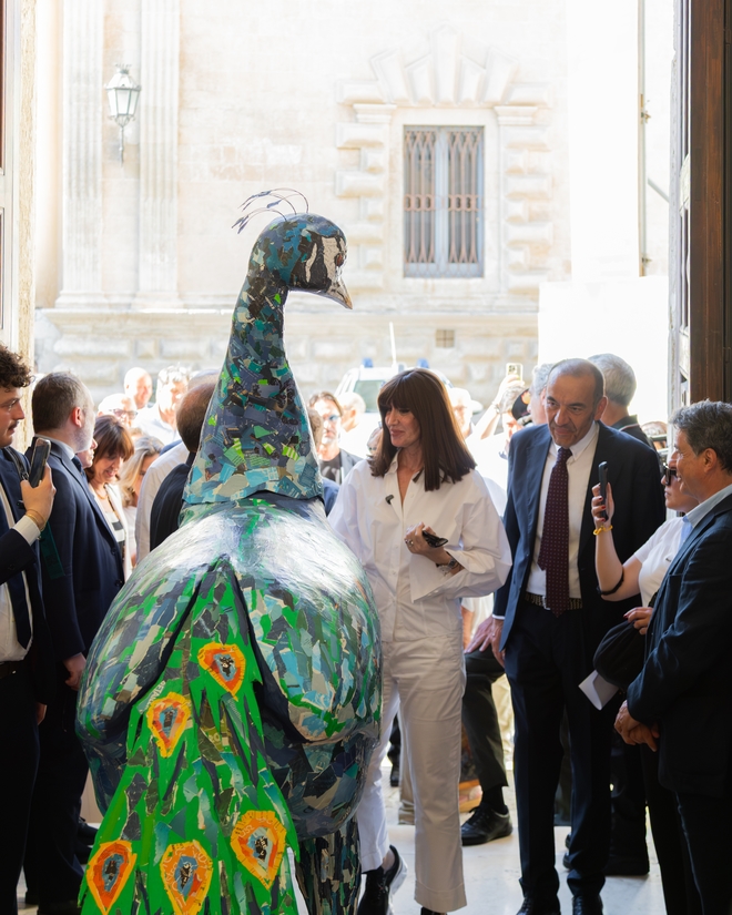 Foto dell'evento sulla Cartapesta all'Accademia di Belle Arti