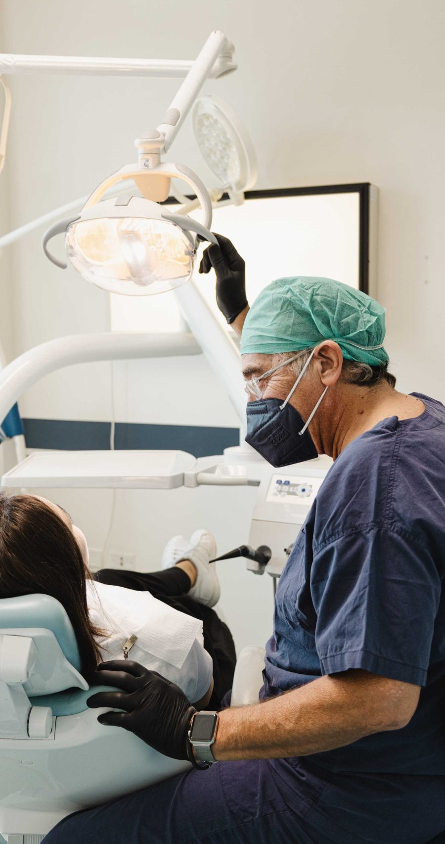 dentista con paziente