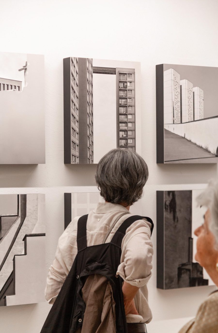 visitatrice mostra biscozzi